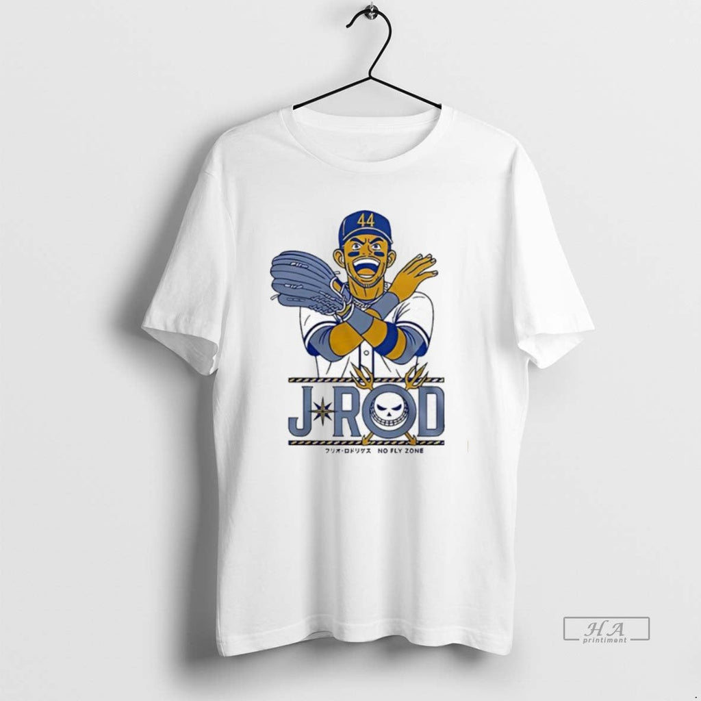 Official Trendy Julio Rodriguez Seattle Mariners J Rod No Fly Zone Unisex T-shirt, Sweatshirt, Hoodie, Long Sleeve Tee - T-Shirt, Sweatshirt, Hoodie