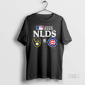 Official Trendy Milwaukee Brewers Vs Chicago Cubs 2025 Mlb Nlds Matchup Unisex T-shirt, Sweatshirt, Hoodie, Long Sleeve Tee - T-Shirt, Sweatshirt, Hoodie