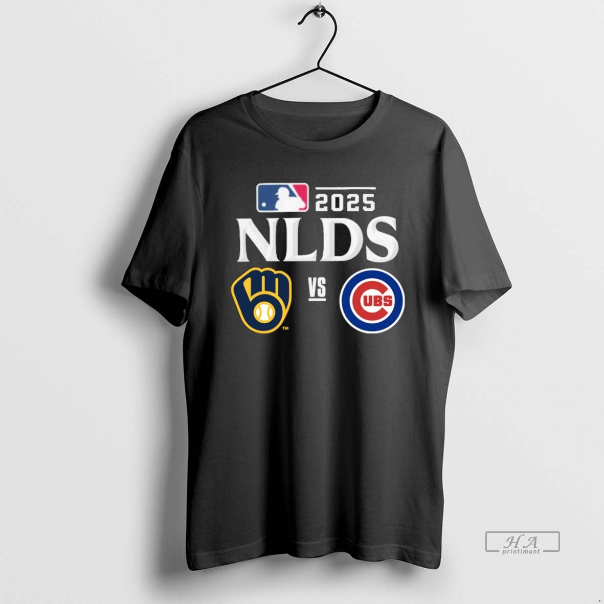 Official Trendy Milwaukee Brewers Vs Chicago Cubs 2025 Mlb Nlds Matchup Unisex T-shirt, Sweatshirt, Hoodie, Long Sleeve Tee - T-Shirt, Sweatshirt, Hoodie