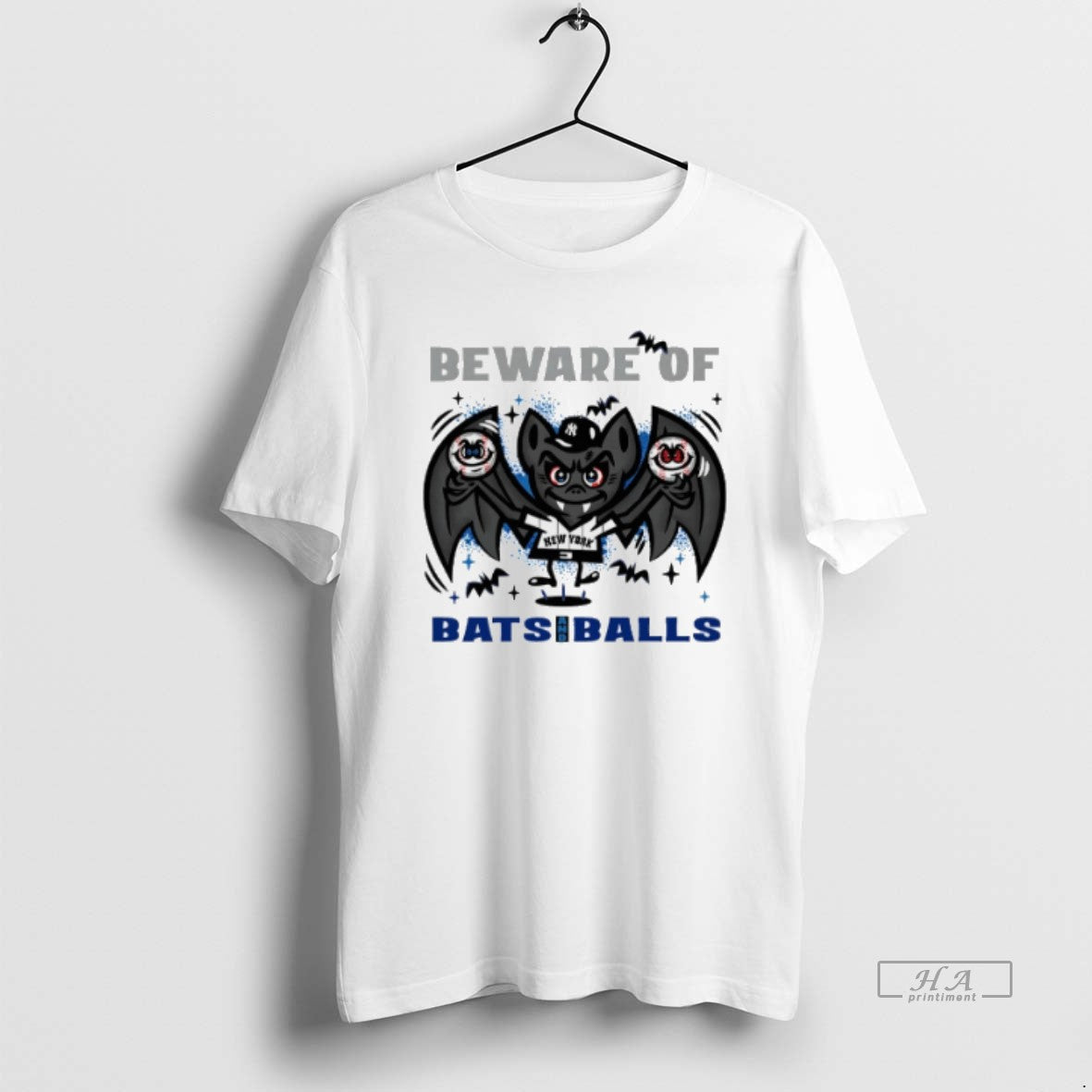 Official Trendy New York Yankees Beware Of Bats And Balls Unisex T-shirt, Sweatshirt, Hoodie, Long Sleeve Tee - T-Shirt, Sweatshirt, Hoodie