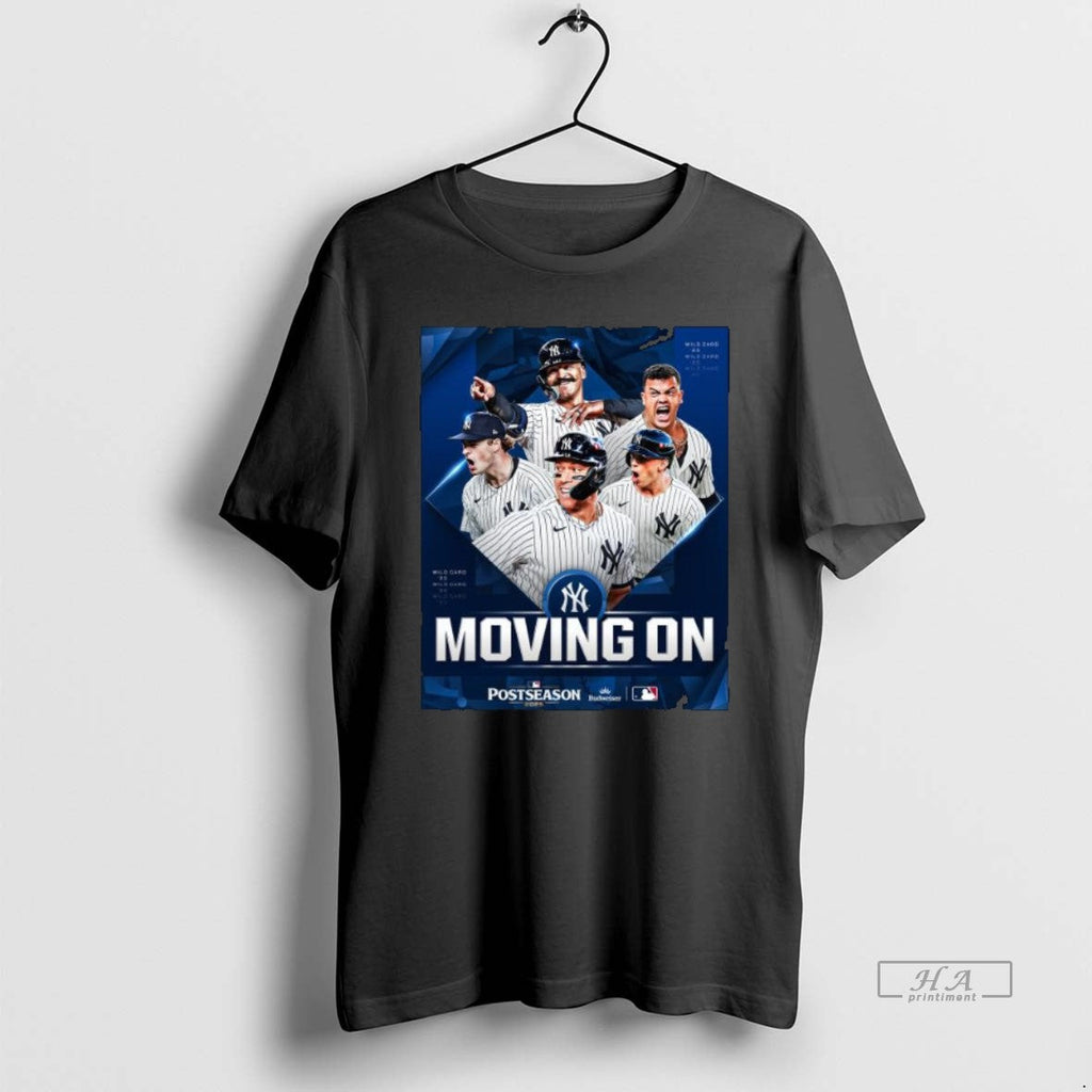 Official Trendy New York Yankees Moving On 2025 Postseason Long Sleve Unisex T-shirt, Sweatshirt, Hoodie, Long Sleeve Tee - T-Shirt, Sweatshirt, Hoodie
