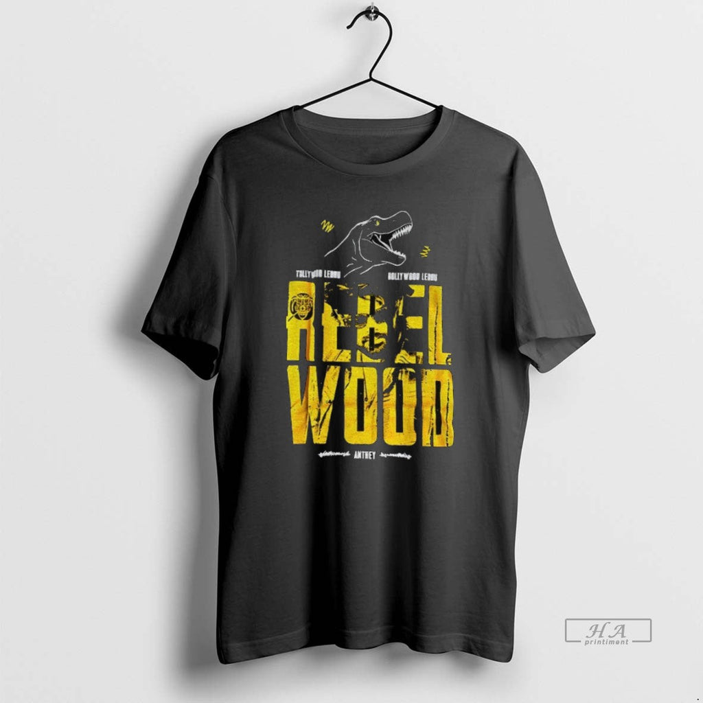Official Trendy Rebel Wood Tollywood Ledhu Bollywood Ledhu Anthey Logo Unisex T-shirt, Sweatshirt, Hoodie, Long Sleeve Tee - T-Shirt, Sweatshirt, Hoodie
