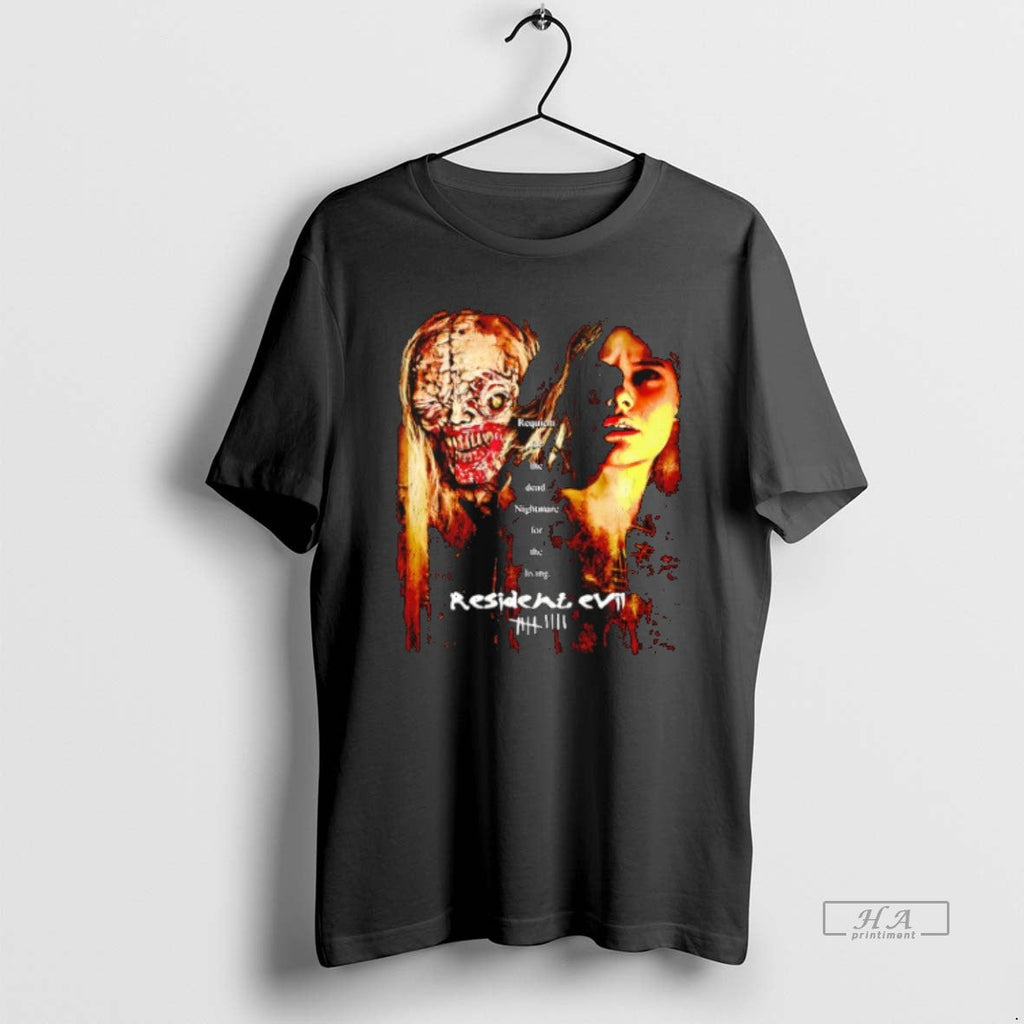 Official Trendy Resident Evil 9 Monster Unisex T-shirt, Sweatshirt, Hoodie, Long Sleeve Tee - T-Shirt, Sweatshirt, Hoodie