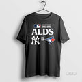 Official Trendy Toronto Blue Jays Vs New York Yankees 2025 Mlb Alds Matchup Unisex T-shirt, Sweatshirt, Hoodie, Long Sleeve Tee - T-Shirt, Sweatshirt, Hoodie