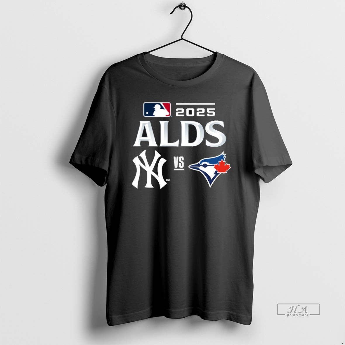 Official Trendy Toronto Blue Jays Vs New York Yankees 2025 Mlb Alds Matchup Unisex T-shirt, Sweatshirt, Hoodie, Long Sleeve Tee - T-Shirt, Sweatshirt, Hoodie