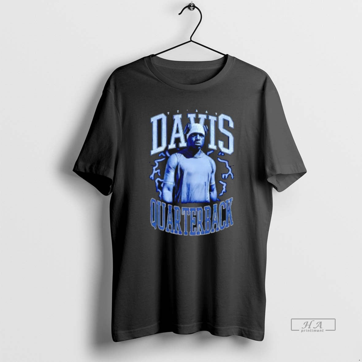Official Trendy Tyray Davis Quarterback Vintage Unisex T-shirt, Sweatshirt, Hoodie, Long Sleeve Tee - T-Shirt, Sweatshirt, Hoodie
