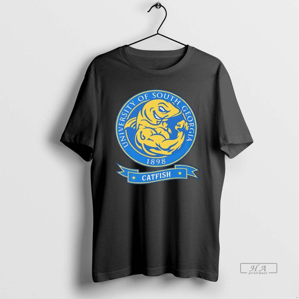 Official Trendy University Of South Georgia Catfish Mascot 1898 Logo Unisex T-shirt, Sweatshirt, Hoodie, Long Sleeve Tee - T-Shirt, Sweatshirt, Hoodie