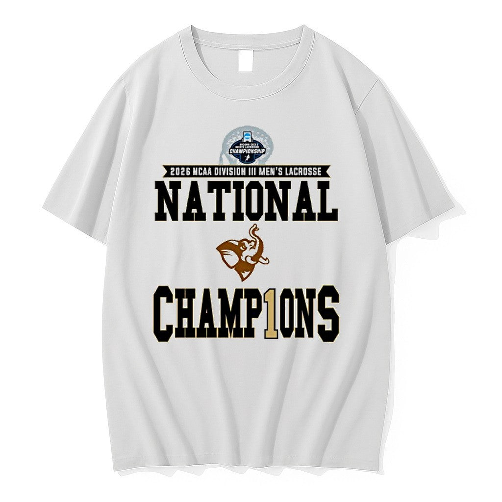 Official Tufts Jumbos 2026 Ncaa Division Iii Mens Lacrosse National Champions Unisex T-shirt, Sweatshirt, Hoodie, Long Sleeve Tee - T-Shirt, Sweatshirt, Hoodie