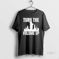 Official Turn Volume Up Donald Trump Ny Skyline T-Shirts, Hoodie, Sweatshirt - T-Shirt, Sweatshirt, Hoodie