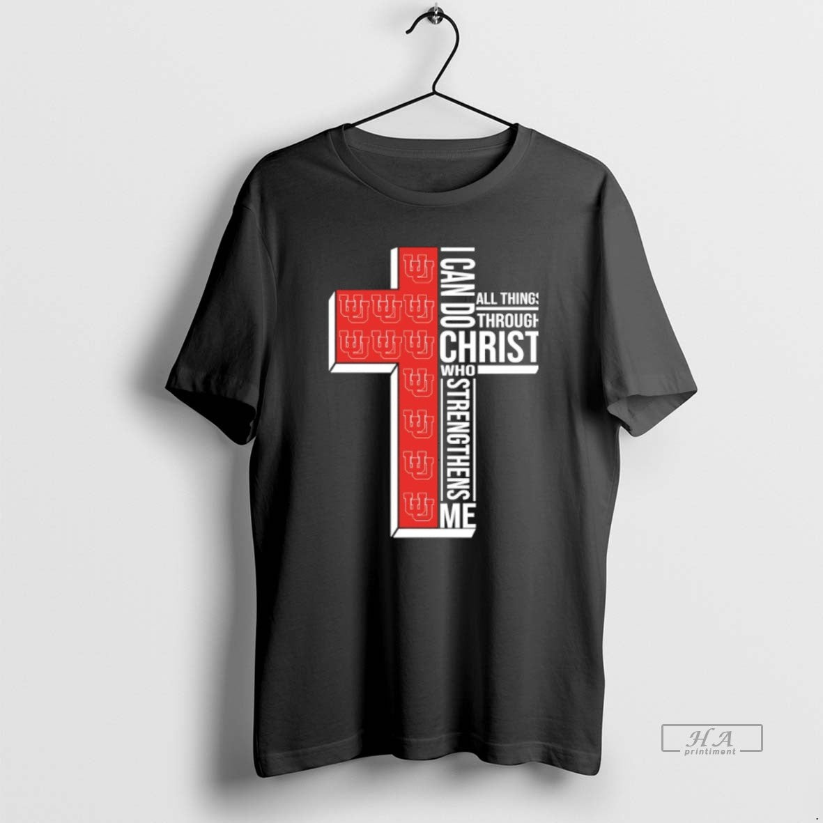 Official Utah Utes Football Cross I Can Do All Things Through Christ Who Strengthen Me T-Shirts, Hoodie, Sweatshirt - T-Shirt, Sweatshirt, Hoodie
