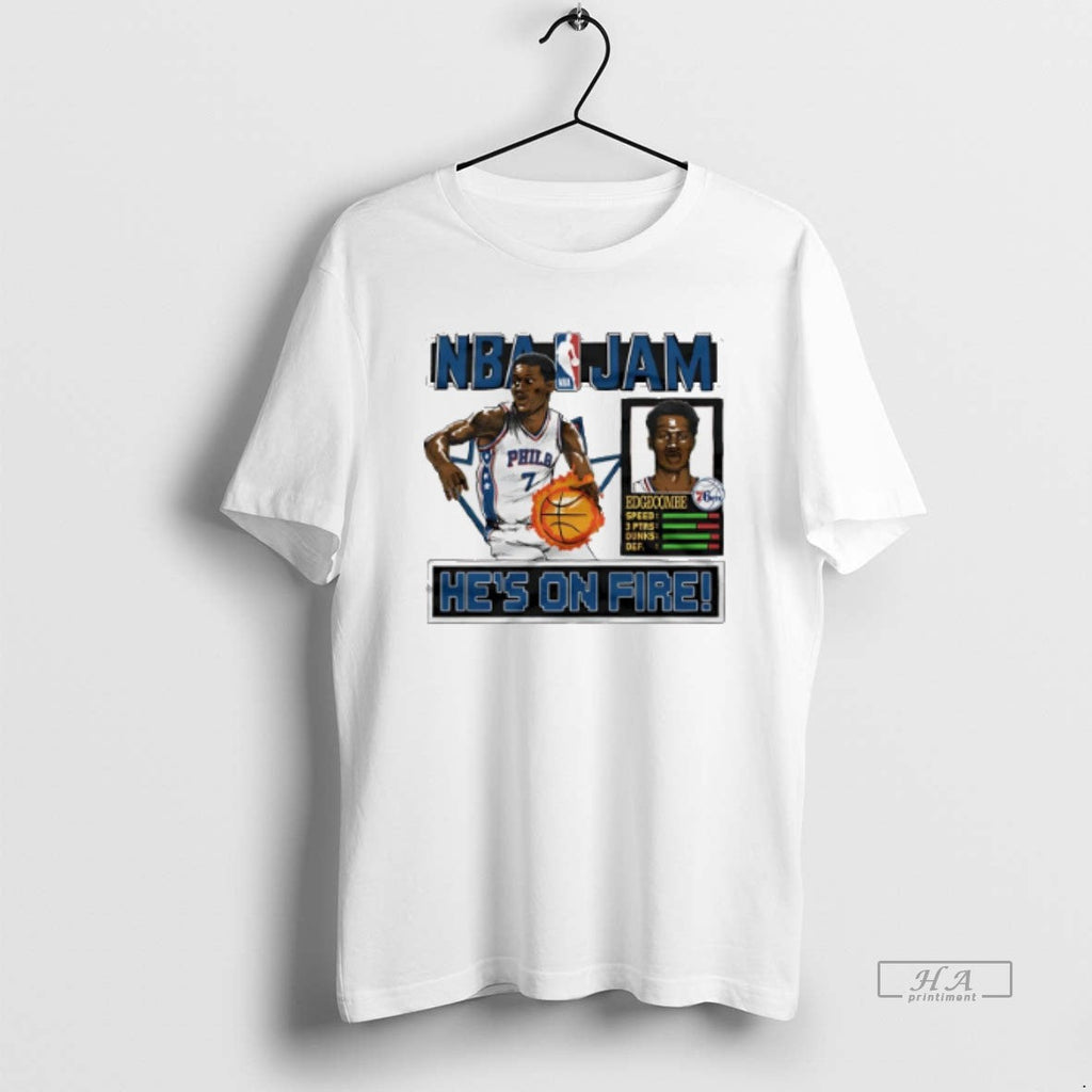 Official Vj Edgecombe Boomshakalaka Philadelphia 76ers Nba Jam T-Shirts, Hoodie, Sweatshirt - T-Shirt, Sweatshirt, Hoodie