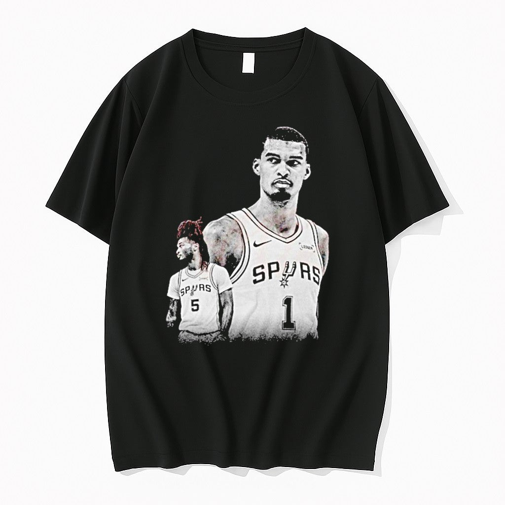 Official Victor Wembanyama And Stephon Castle Area 51 San Antonio Spurs Basketball T Shirts - T-Shirt, Sweatshirt, Hoodie