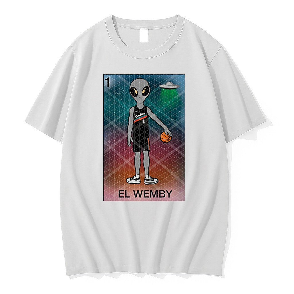 Official Victor Wembanyama X Alien Ufo El Wemby San Antonio Spurs Basketball 2026 T Shirts - T-Shirt, Sweatshirt, Hoodie