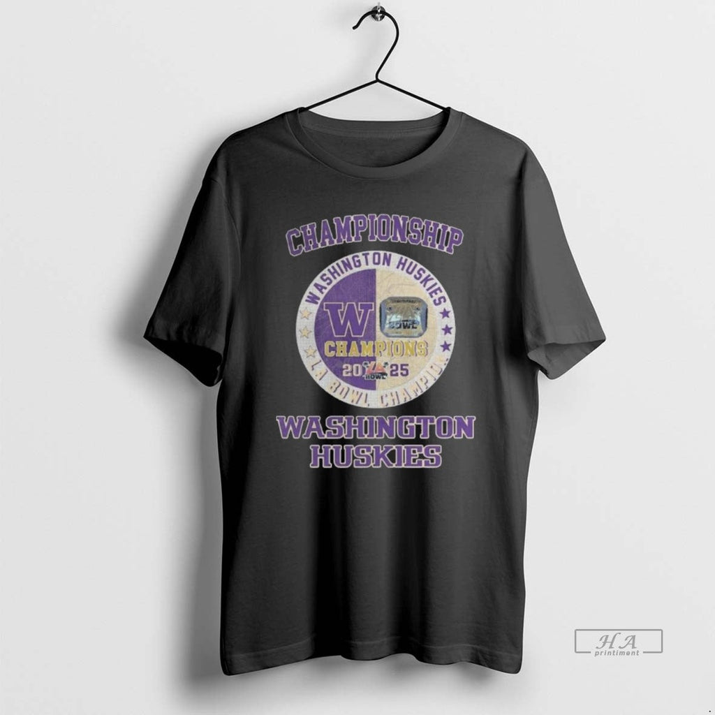 Official Washington Huskies La Bowl Championship 2025 Champions T-Shirts, Hoodie, Sweatshirt - T-Shirt, Sweatshirt, Hoodie