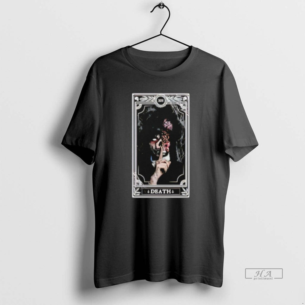 Official Wednesday Addams Death Tarot Card Xiii T-Shirts, Hoodie, Sweatshirt - T-Shirt, Sweatshirt, Hoodie