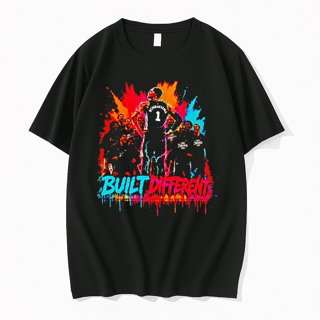Official Wemby Area 210 Built Different Spurs Basketball Fiesta Graphic T Shirts Unisex T-shirt, Sweatshirt, Hoodie, Long Sleeve Tee - T-Shirt, Sweatshirt, Hoodie