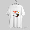 Official What The Mallard Graphic Unisex T-shirt, Sweatshirt, Hoodie, Long Sleeve Tee - T-Shirt, Sweatshirt, Hoodie