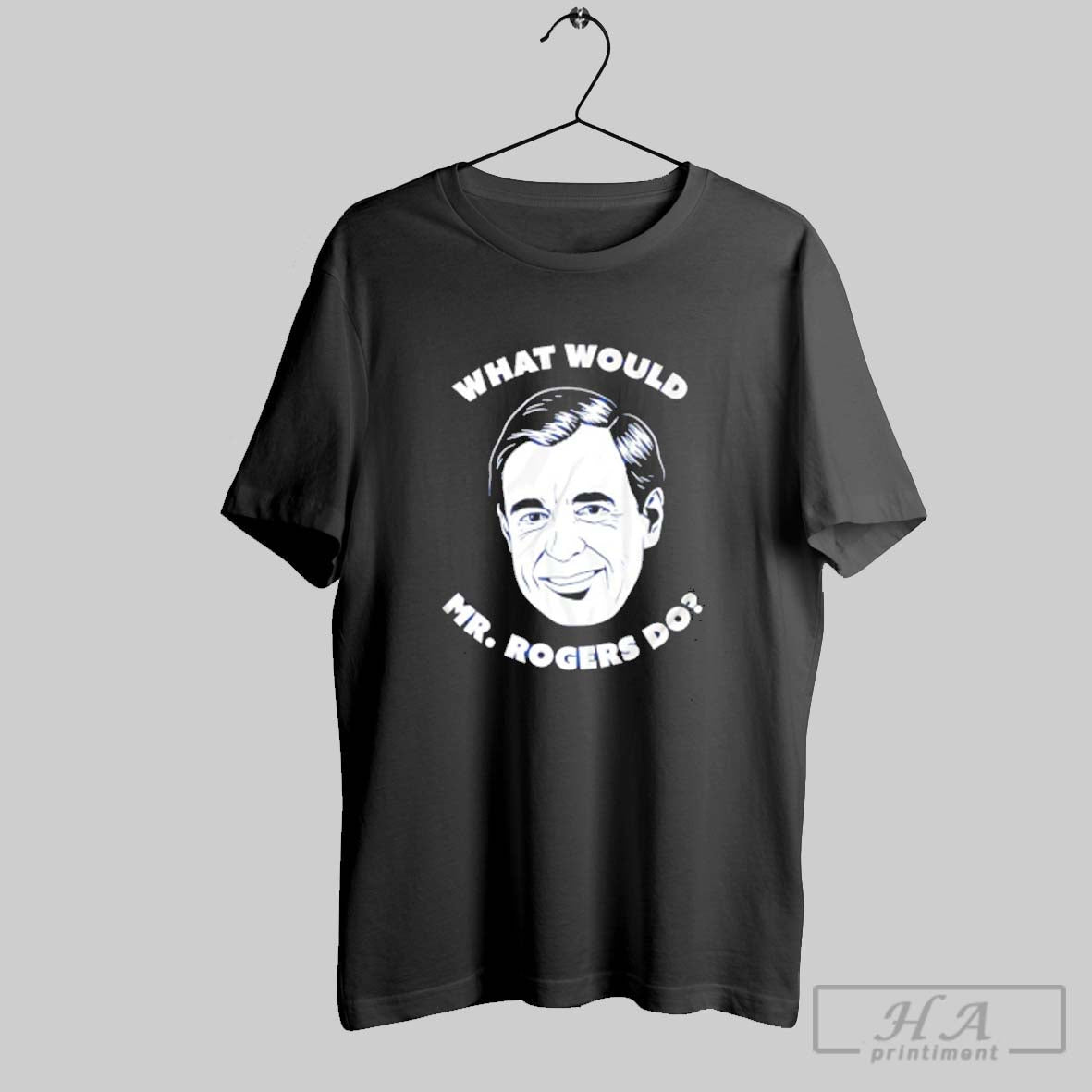 Official What Would Mr Rogers Do Big Head Unisex T-shirt, Sweatshirt, Hoodie, Long Sleeve Tee - T-Shirt, Sweatshirt, Hoodie