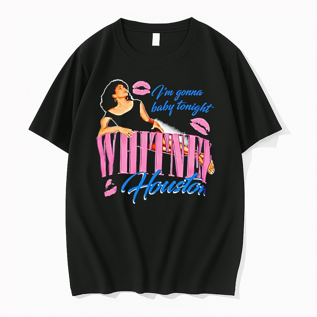 Official Whitney Houston Im Gonna Baby Tonight Pink Lips T Shirts Jpg Unisex T-shirt, Sweatshirt, Hoodie, Long Sleeve Tee - T-Shirt, Sweatshirt, Hoodie