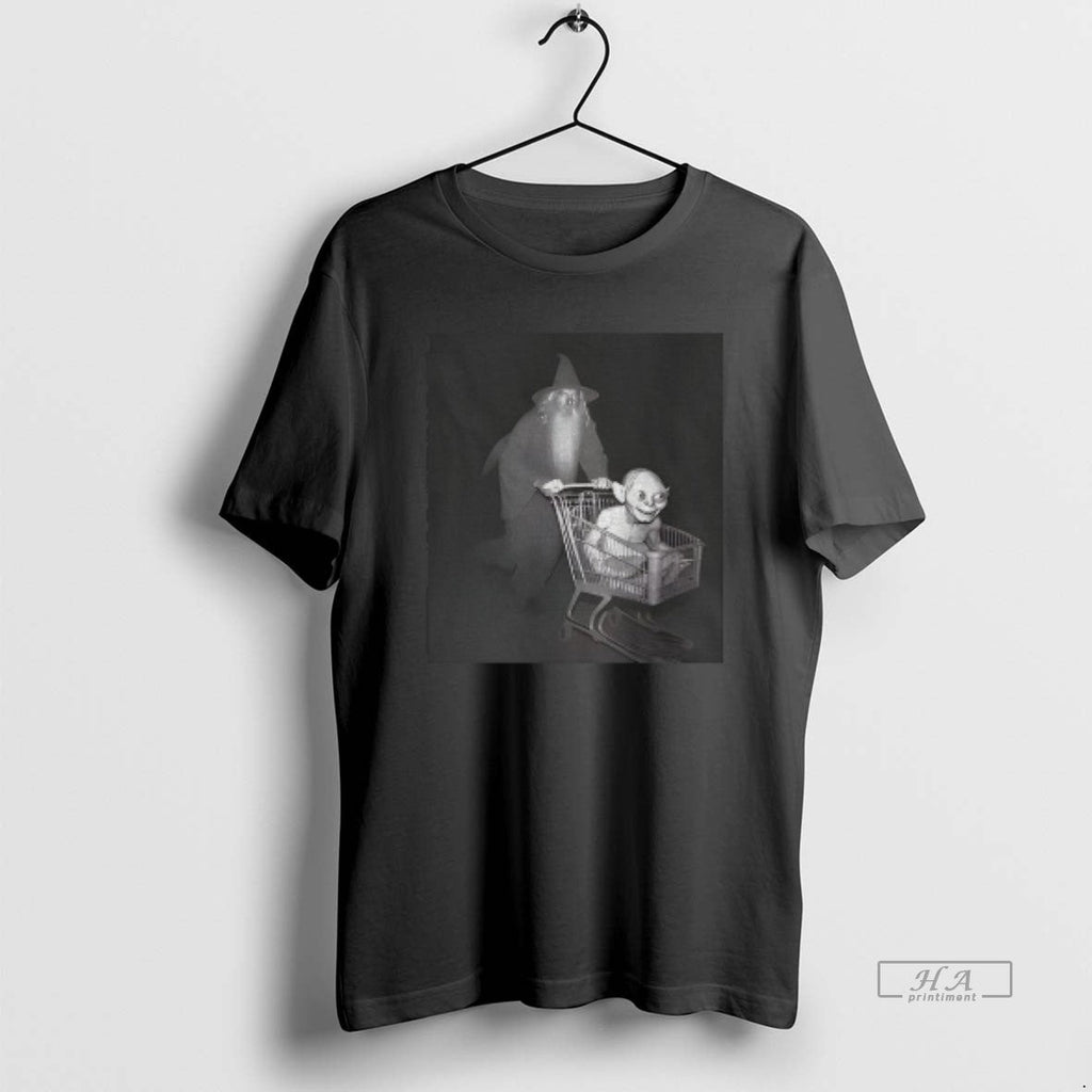Official Wizard Goblin Shopping Cart Photo T-Shirts, Hoodie, Sweatshirt - T-Shirt, Sweatshirt, Hoodie