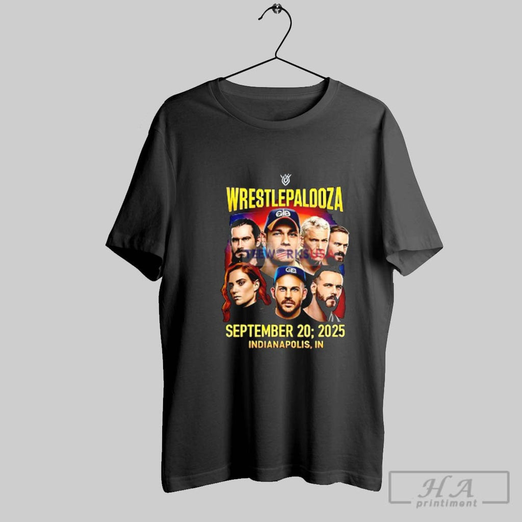 Official Wrestlepalooza September 20 2025 Indianapolis In Mug And Ornament Unisex T-shirt, Sweatshirt, Hoodie, Long Sleeve Tee - T-Shirt, Sweatshirt, Hoodie