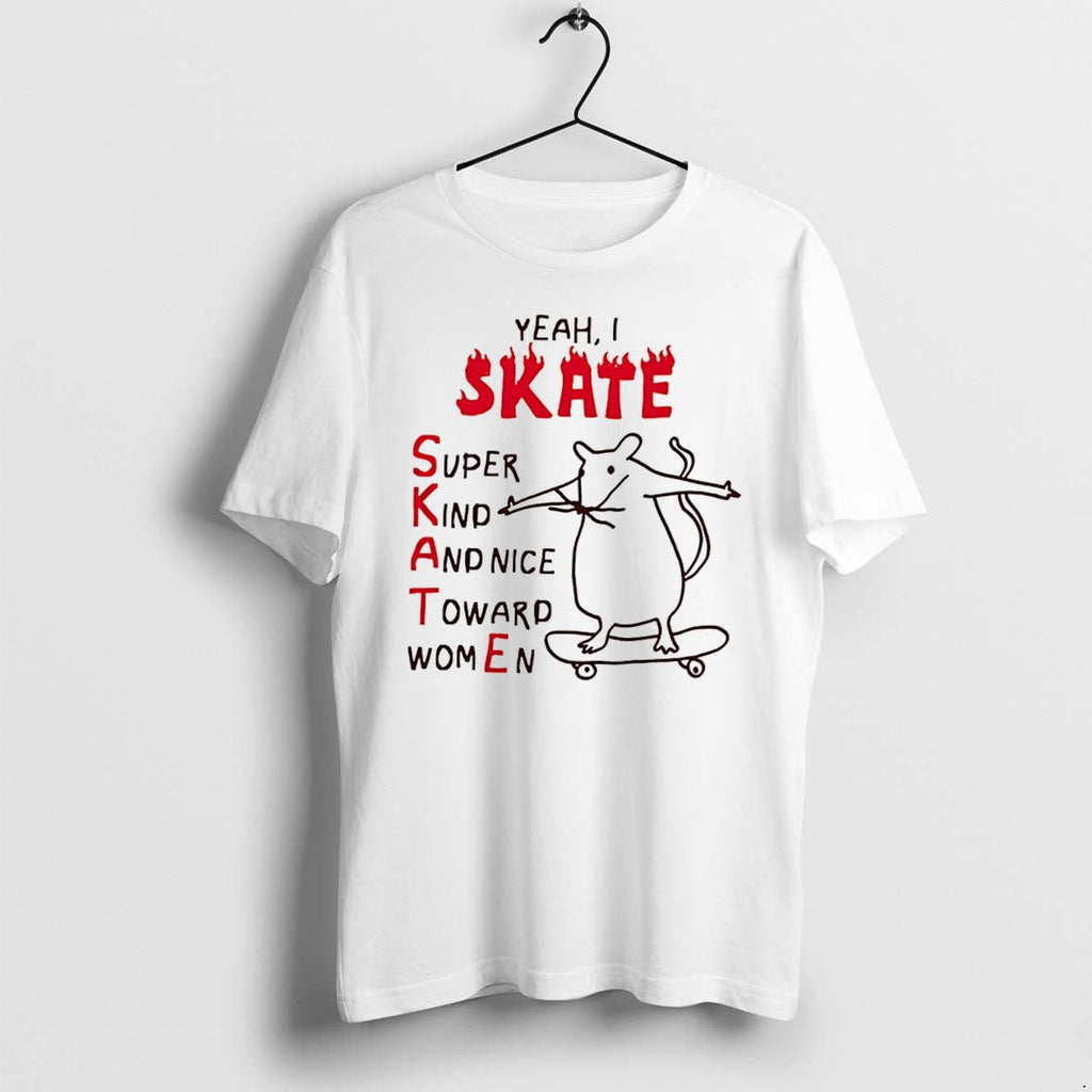 Official Yeah I Skate Super Kind And Nice Toward Women Tee T Shirts Jpg Unisex T-shirt, Sweatshirt, Hoodie, Long Sleeve Tee - T-Shirt, Sweatshirt, Hoodie