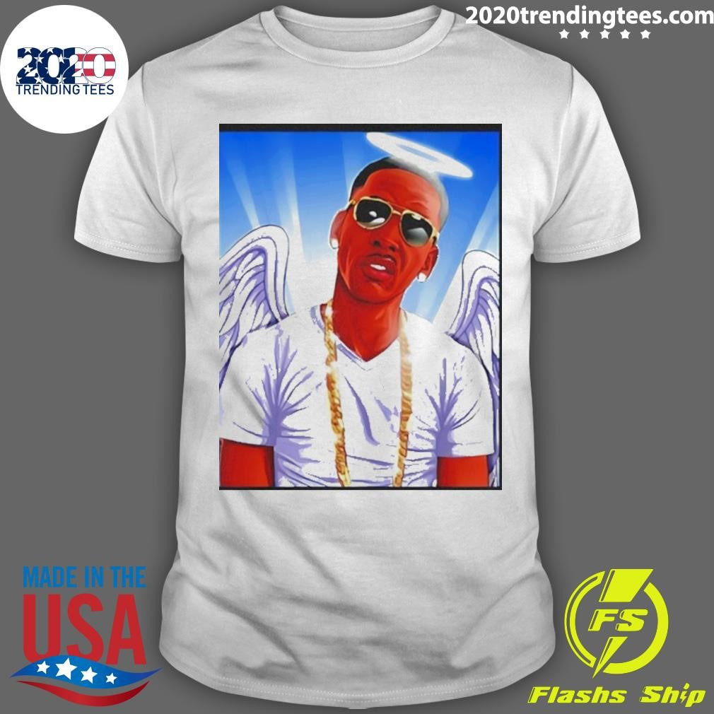 Young Dolph Angel Hip Hop Rap Art Shirt Unisex T-shirt, Sweatshirt, Hoodie, Long Sleeve Tee - T-Shirt, Sweatshirt, Hoodie
