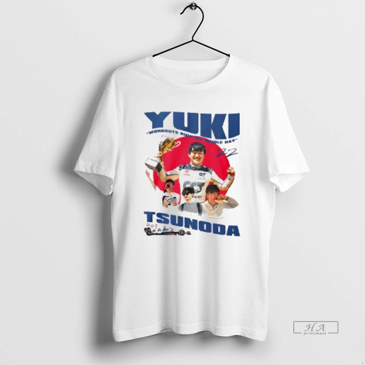 Official Yuki Tsunoda Workouts Ruin My Whole Day Signature T-Shirts, Hoodie, Sweatshirt - T-Shirt, Sweatshirt, Hoodie