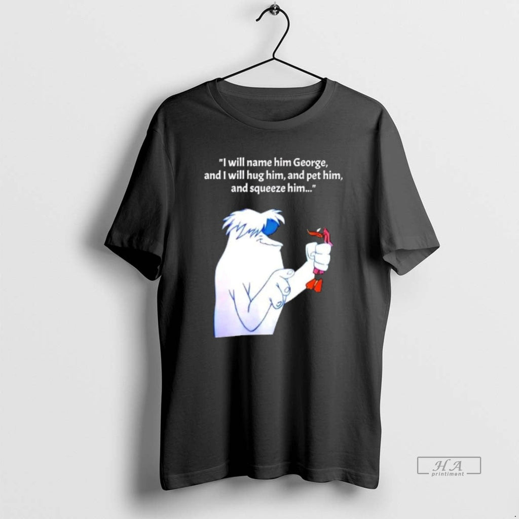 Official Lh3k5mov Hugo Abominable Snowman I Will Name Him George I Will Hug T-Shirts, Hoodie, Sweatshirt - T-Shirt, Sweatshirt, Hoodie