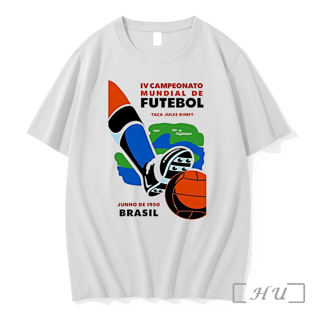 Officials 1950 Brazil World Cup Jules Rimet Football Unisex T-shirt, Sweatshirt, Hoodie, Long Sleeve Tee - T-Shirt, Sweatshirt, Hoodie