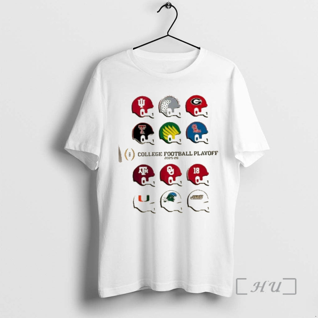 Officials 2025 Cfp College Football Playoff Field Toy Helmets T-Shirts, Hoodie, Sweatshirt - T-Shirt, Sweatshirt, Hoodie