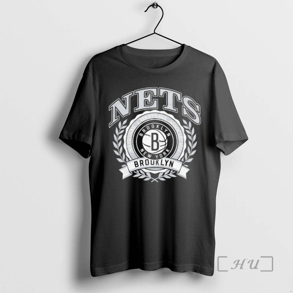 Officials 2025 Nba Brooklyn Nets Crest T-Shirts, Hoodie, Sweatshirt - T-Shirt, Sweatshirt, Hoodie