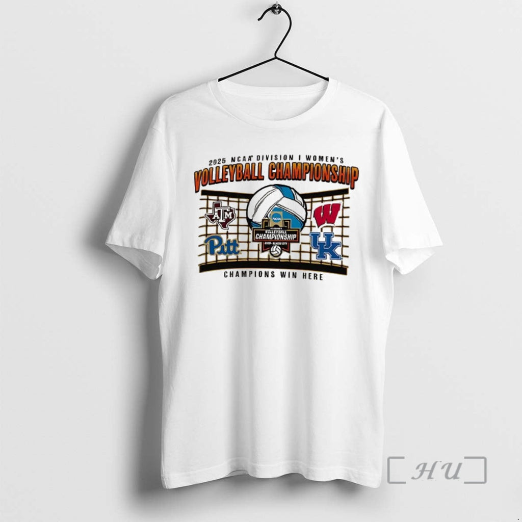 Officials 2025 Ncaa Division I Volleyball Championship Win Here T-Shirts, Hoodie, Sweatshirt - T-Shirt, Sweatshirt, Hoodie