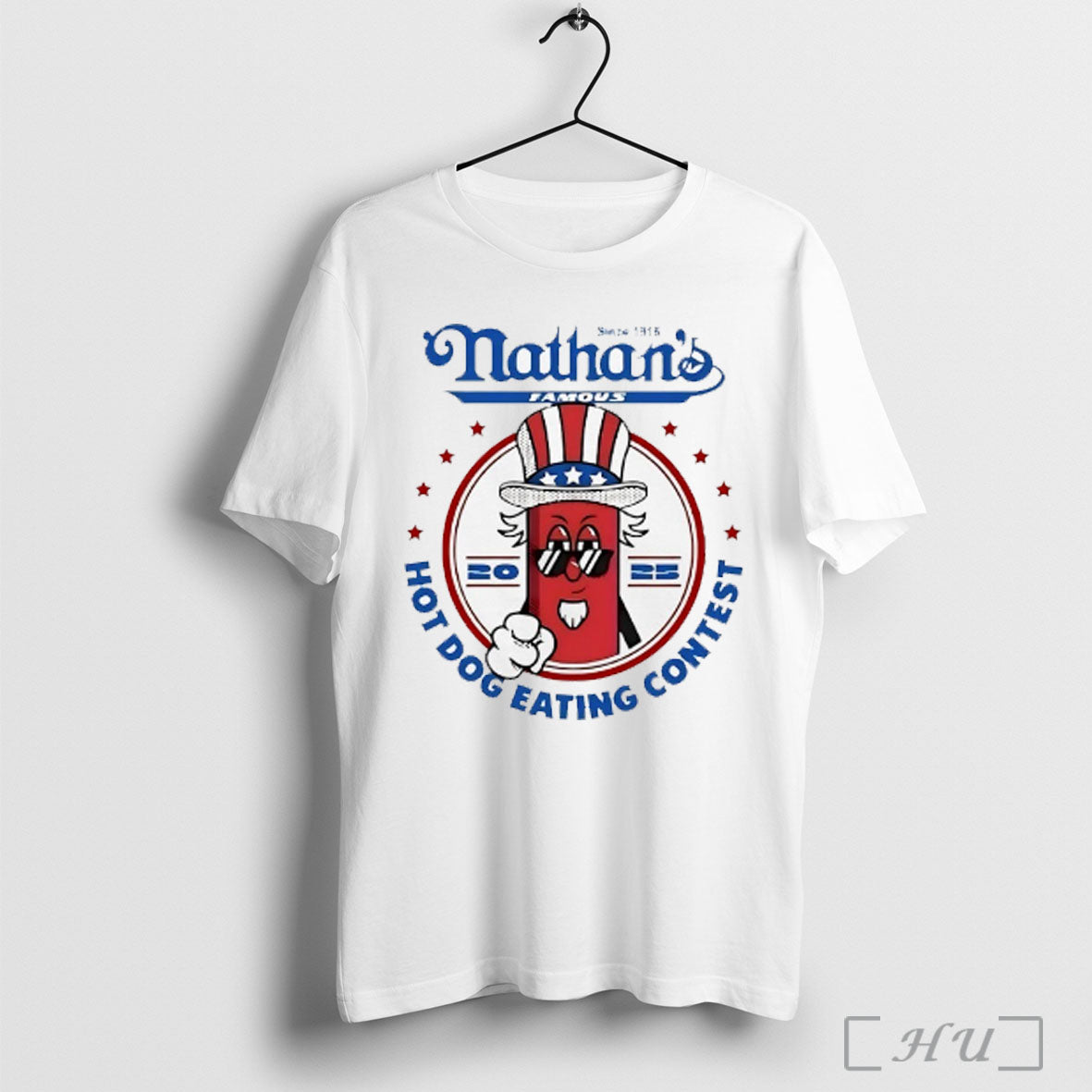 Officials 2025 Nathans Famous 4th Of July Hot Dog Eating Contest T Shirt Sweatshirt Png Unisex T-shirt, Sweatshirt, Hoodie, Long Sleeve Tee - T-Shirt, Sweatshirt, Hoodie