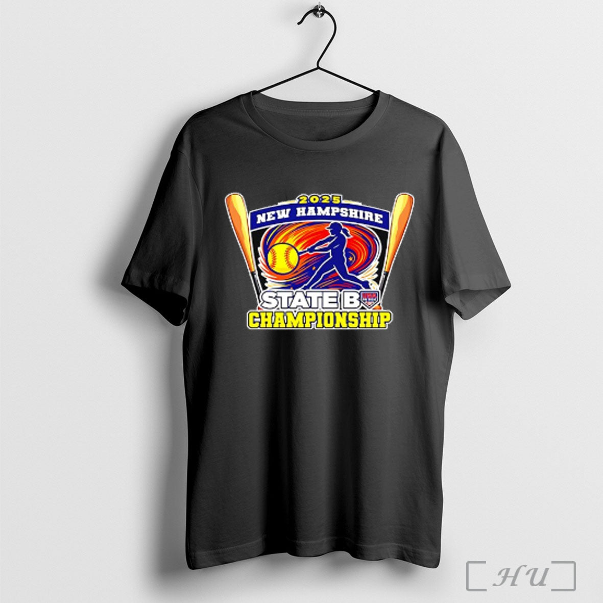 Officials 2025 New Hampshire State B Championship Softball Tournament Logo T Shirt Sweatshirt Png - T-Shirt, Sweatshirt, Hoodie