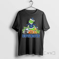 Officials 2025 Santa Grinch X Dog Ball Merry Cowboys Logo T-Shirts, Hoodie, Sweatshirt - T-Shirt, Sweatshirt, Hoodie