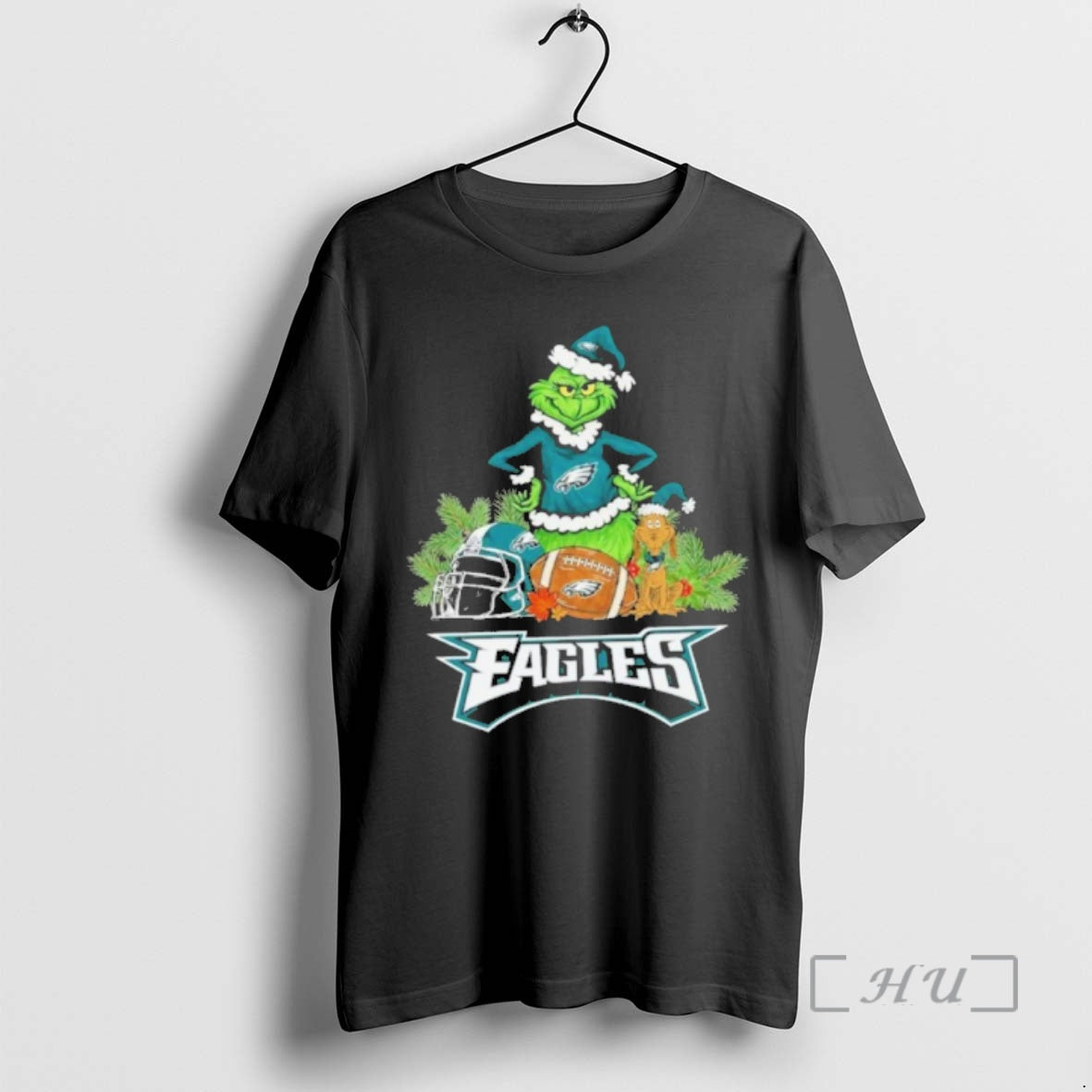 Officials 2025 Santa Grinch X Dog Ball Merry Philadelphia Logo T-Shirts, Hoodie, Sweatshirt - T-Shirt, Sweatshirt, Hoodie