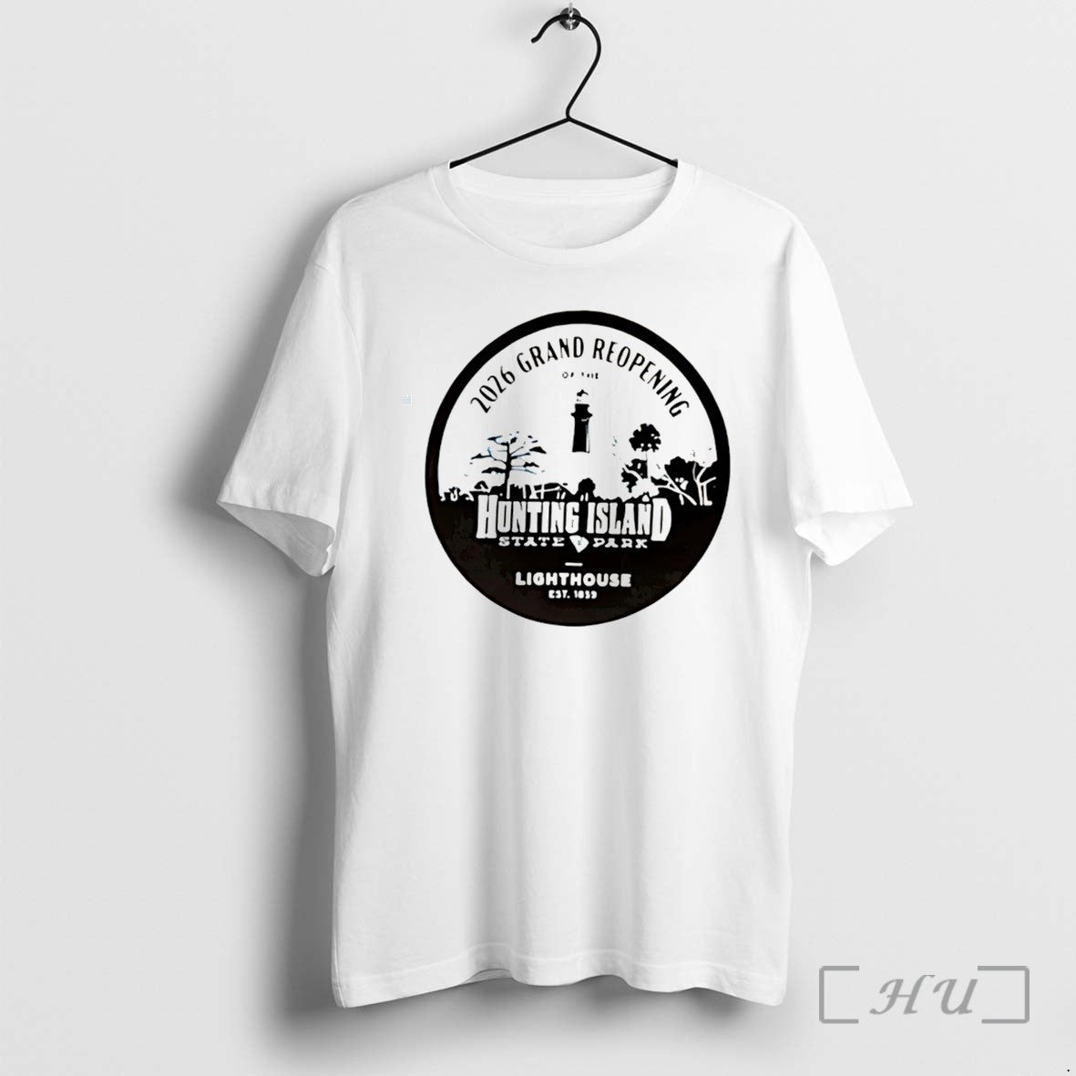 Officials 2026 Grand Reopening Hunting Island State Park Tee Unisex T-shirt, Sweatshirt, Hoodie, Long Sleeve Tee - T-Shirt, Sweatshirt, Hoodie