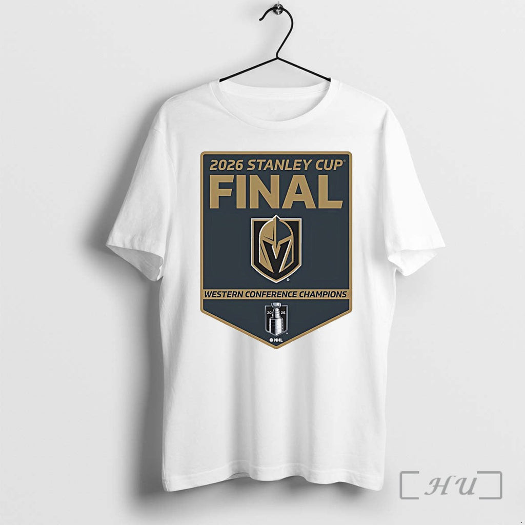 Officials 2026 Nhl Western Conference Champions Vegas Golden Knights Unisex T-shirt, Sweatshirt, Hoodie, Long Sleeve Tee - T-Shirt, Sweatshirt, Hoodie