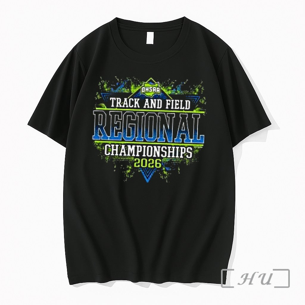 Officials 2026 Ohsaa Track And Field Regionals Logo Unisex T-shirt, Sweatshirt, Hoodie, Long Sleeve Tee - T-Shirt, Sweatshirt, Hoodie