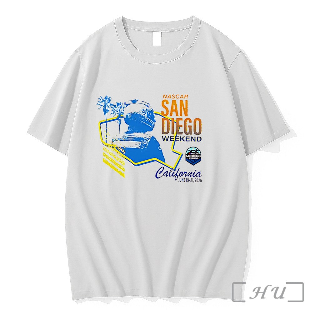 Officials 2026 San Diego Weekend Track Outline Graphic Tee Unisex T-shirt, Sweatshirt, Hoodie, Long Sleeve Tee - T-Shirt, Sweatshirt, Hoodie