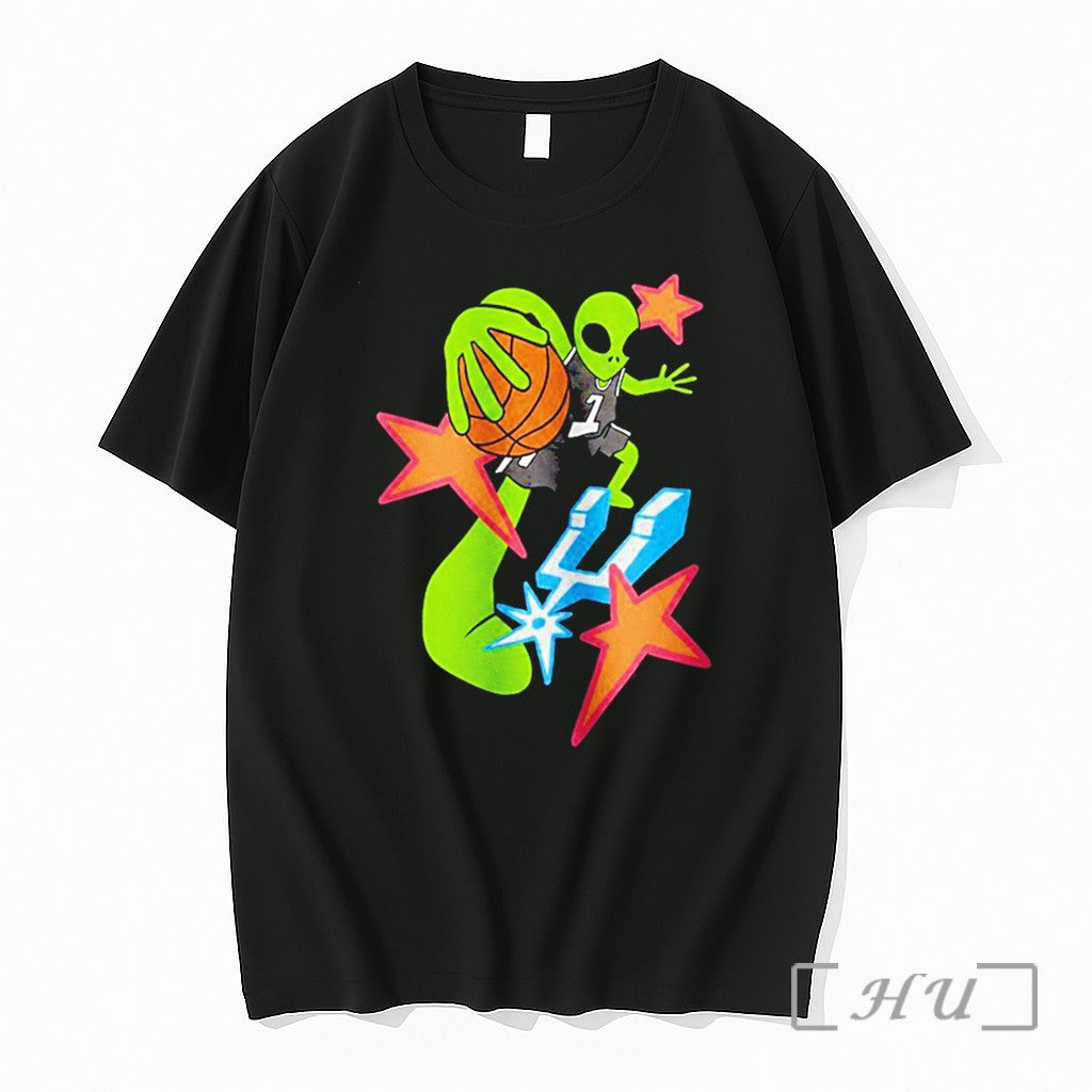 Officials 2026 Spurs Conference Finals Wemby Alien Tee Unisex T-shirt, Sweatshirt, Hoodie, Long Sleeve Tee - T-Shirt, Sweatshirt, Hoodie
