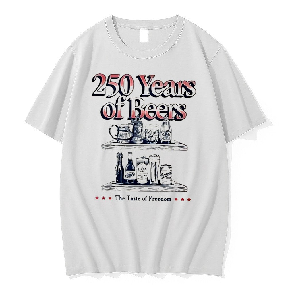 Officials 250 Years Of Beers Pocket The Taste Of Freedom Tee Premium T Shirt Unisex T-shirt, Sweatshirt, Hoodie, Long Sleeve Tee - T-Shirt, Sweatshirt, Hoodie