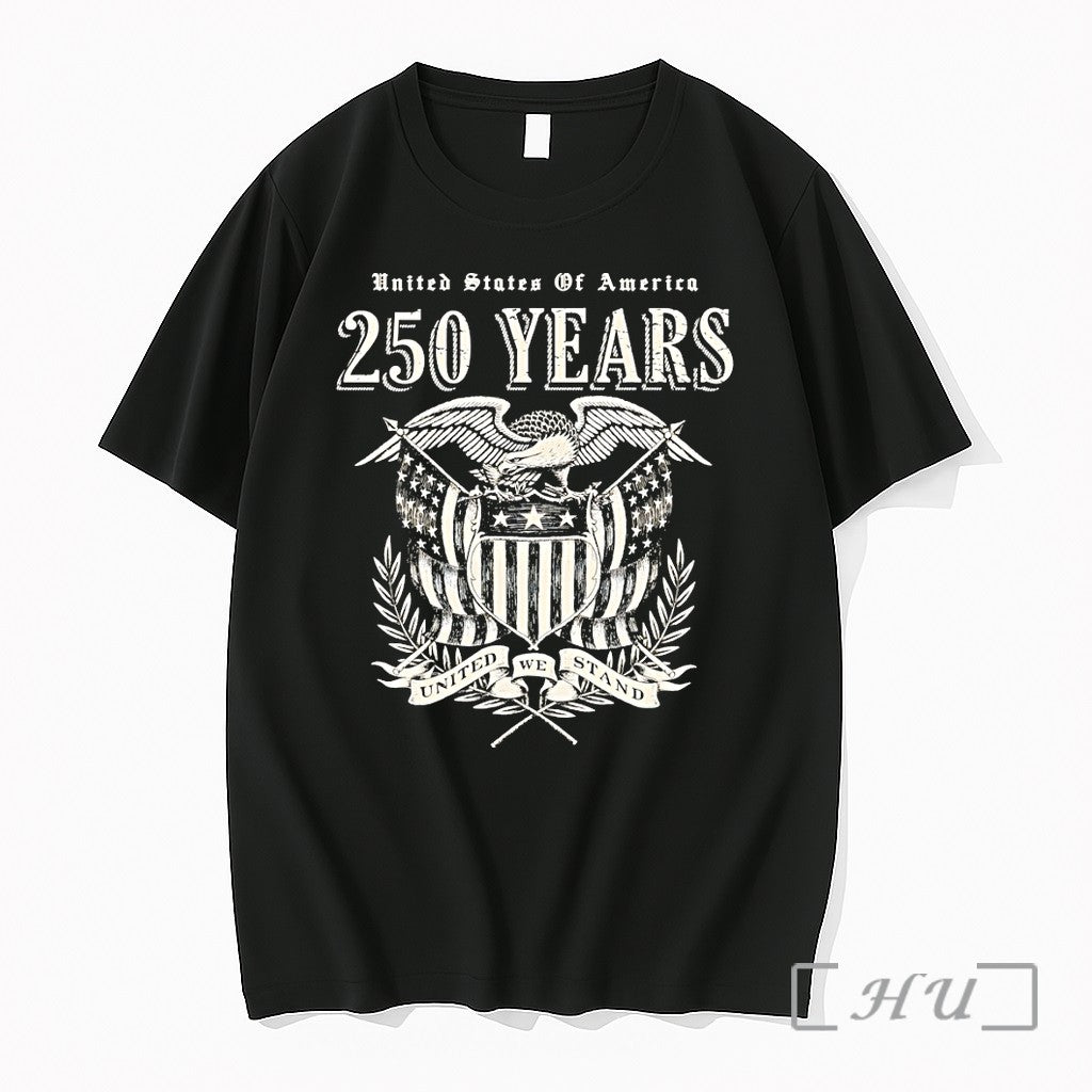 Officials 250 Years United We Stand Usa Premium T Shirts Sweater Hoodie Jpg Unisex T-shirt, Sweatshirt, Hoodie, Long Sleeve Tee - T-Shirt, Sweatshirt, Hoodie