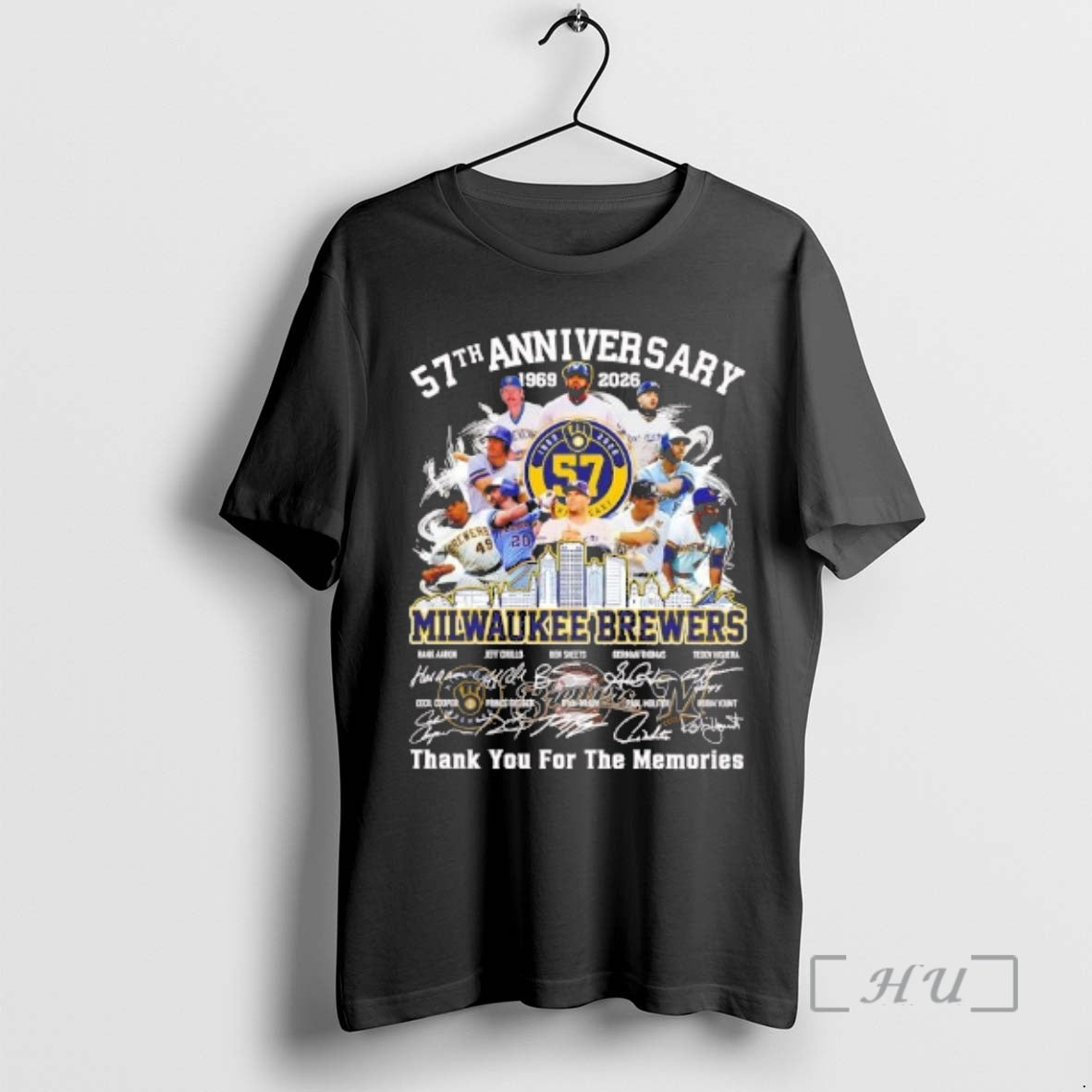 Officials 57th Anniversary Milwaukee Brewers 1969 2026 Team Players T-Shirts, Hoodie, Sweatshirt - T-Shirt, Sweatshirt, Hoodie