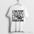 Officials A True Patriot Charlie Kirk Pray For Charlie T Shirt Sweatshirt Png Unisex T-shirt, Sweatshirt, Hoodie, Long Sleeve Tee - T-Shirt, Sweatshirt, Hoodie