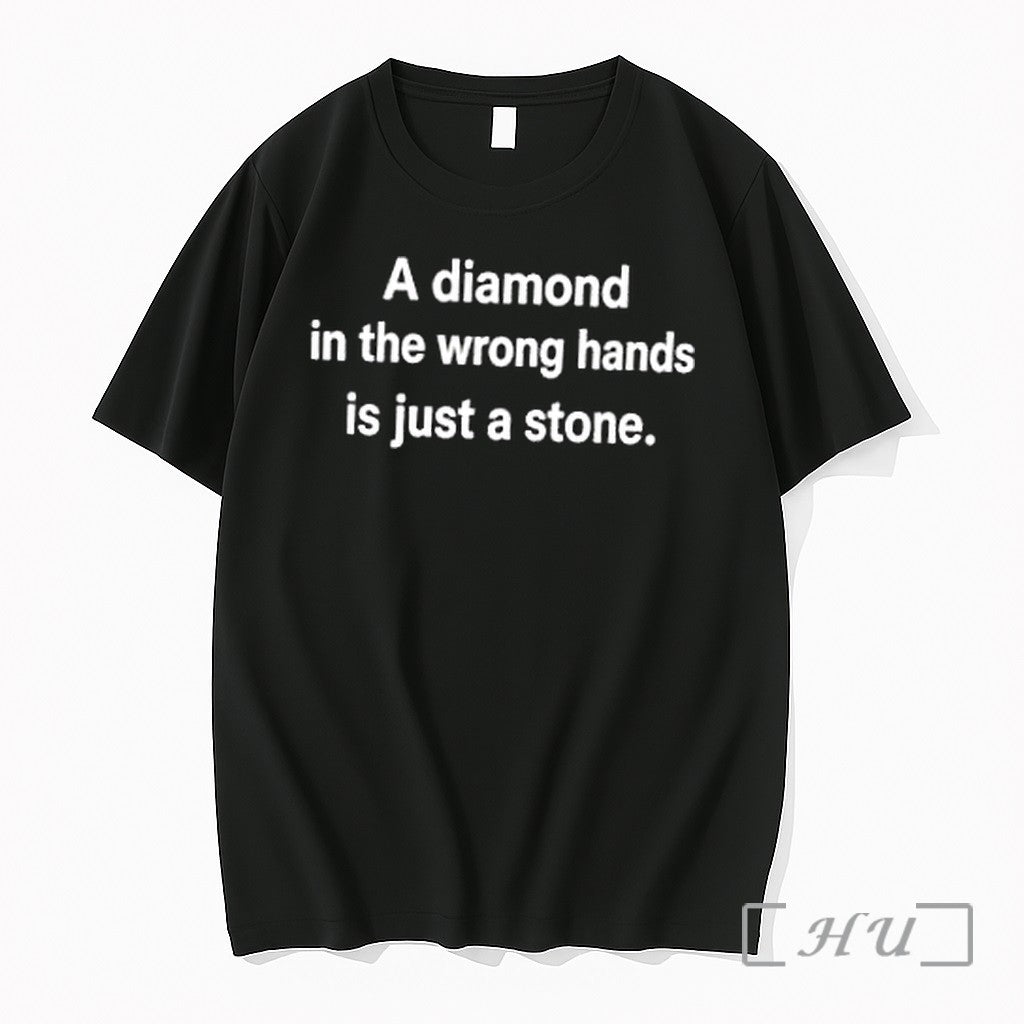 Officials A Diamond In The Wrong Hands Is Just A Stone Premium T Shirts Sweater Unisex T-shirt, Sweatshirt, Hoodie, Long Sleeve Tee - T-Shirt, Sweatshirt, Hoodie