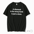 Officials A Diamond In The Wrong Hands Is Just A Stone Premium T Shirts Sweater Unisex T-shirt, Sweatshirt, Hoodie, Long Sleeve Tee - T-Shirt, Sweatshirt, Hoodie