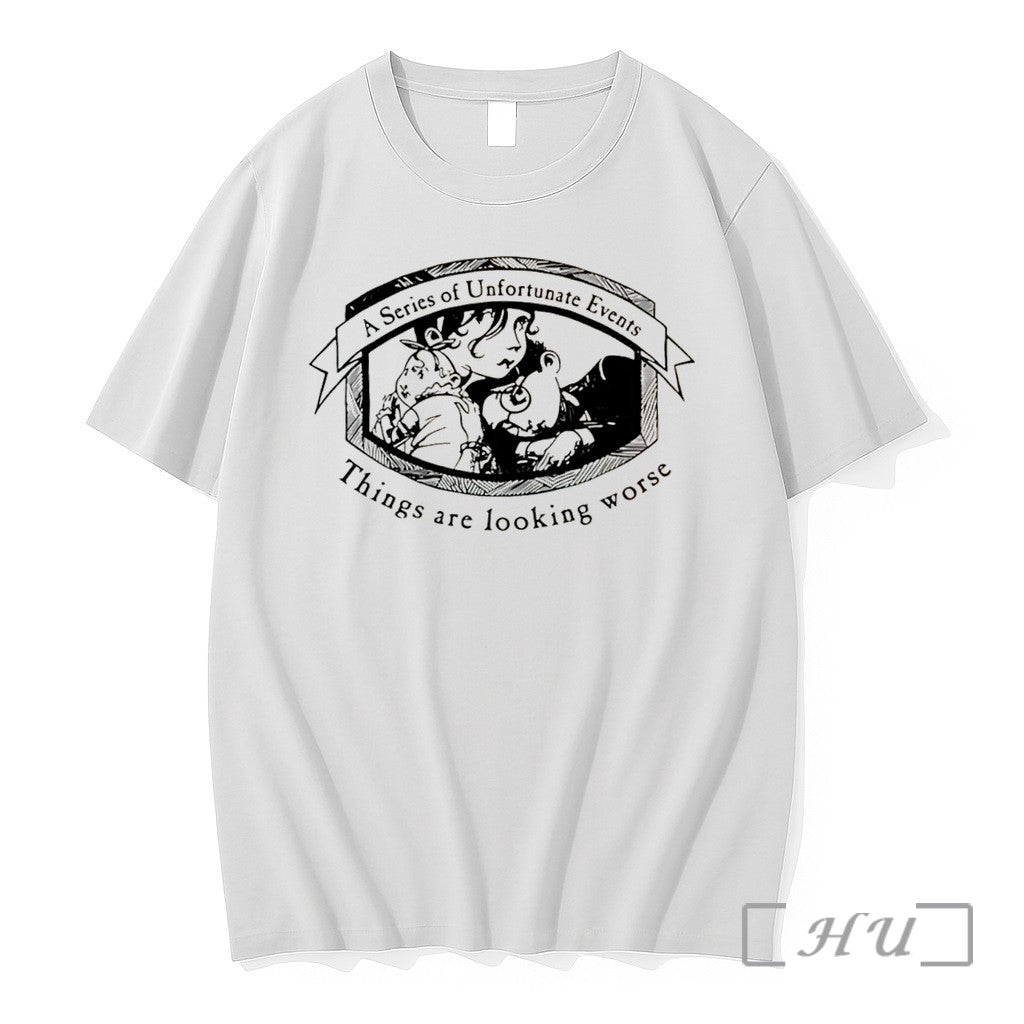 Officials A Series Of Unfortunate Events Things Are Looking Worse Tee Premium T Shirts Sweater - T-Shirt, Sweatshirt, Hoodie