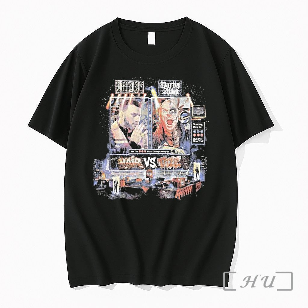 Officials Aew Double Or Nothing 2026 Matchup Mjf Vs Darby Allin 1 Premium T Shirts Unisex T-shirt, Sweatshirt, Hoodie, Long Sleeve Tee - T-Shirt, Sweatshirt, Hoodie